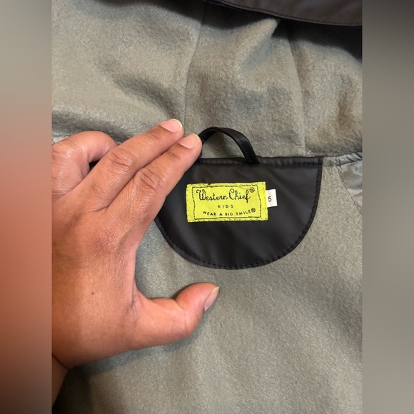 Western Chief Kids Raincoat with Black and Gray - Picture 4 of 9